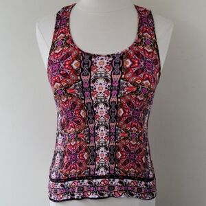 Rue21 Multicolor Patterned Tank Top - M